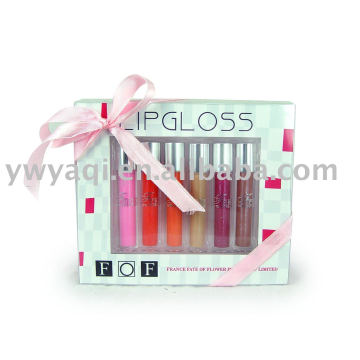 lip gloss cosméticos conjunto